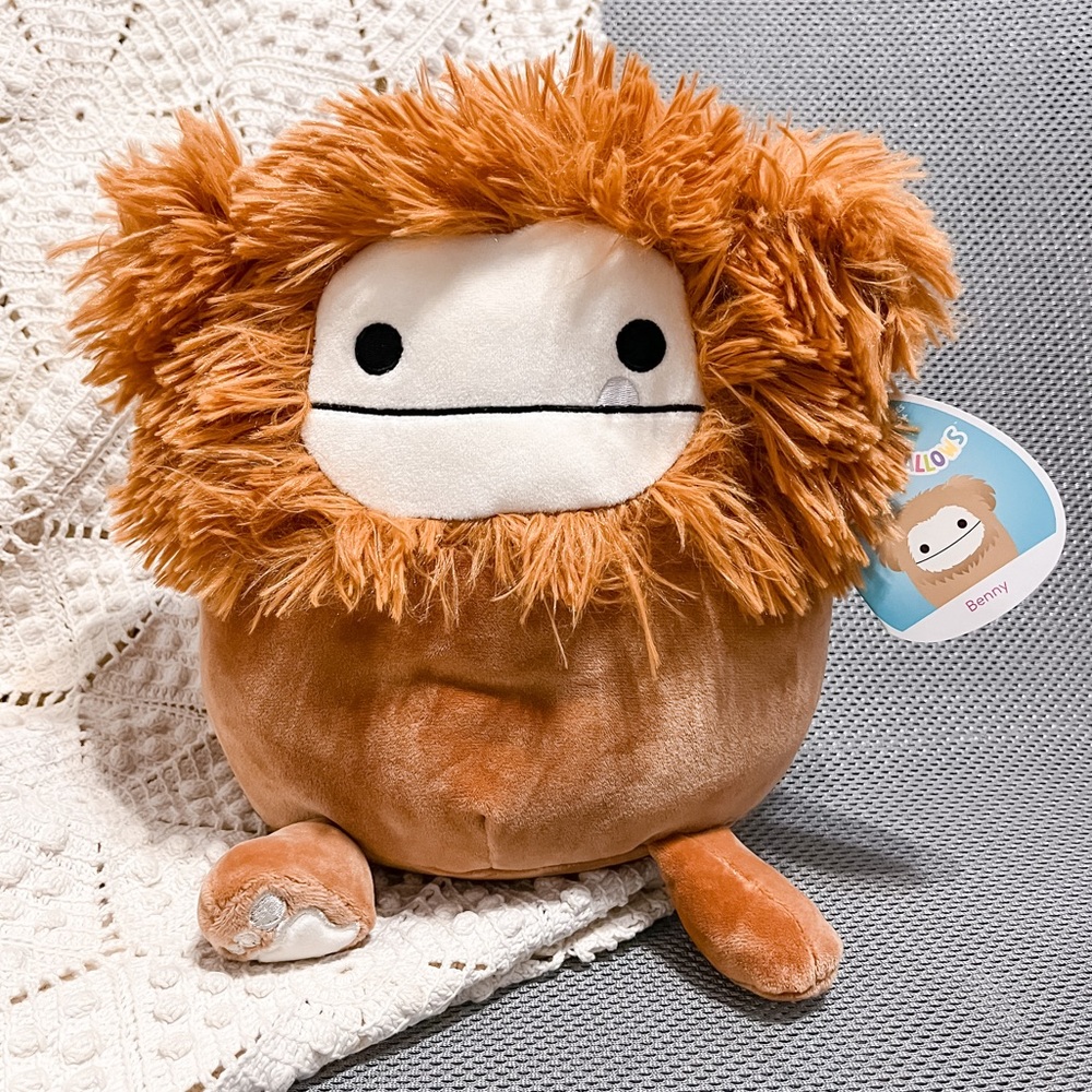 8” Benny the Brown Bigfoot Squishmallow | BNWT